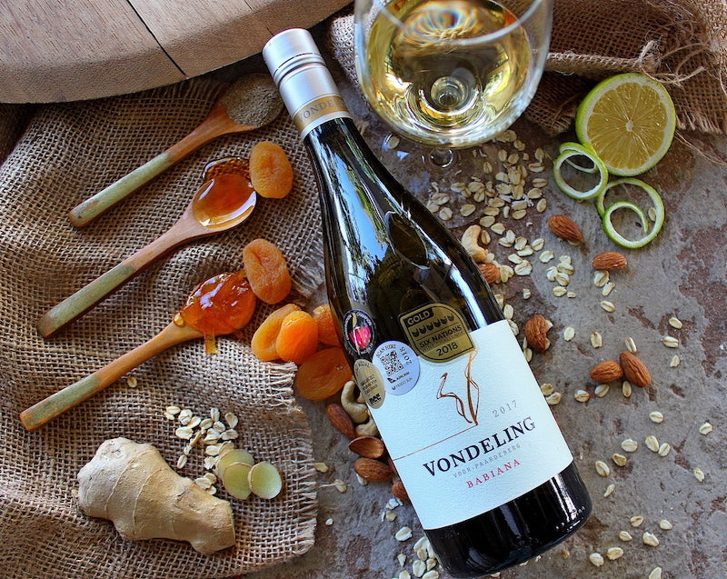 Featured wine and dish – Vondeling Wines Babiana and Chicken Tagine with Apricots and Roasted Almonds Vondeling Wines