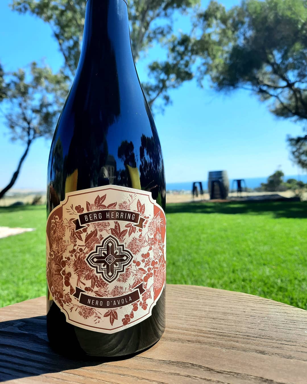 Featured Food and Wine pairing: Chorizo and prawn paella on the barbecue paired with Berg Herring Nero d’Avola Featured Food and Wine pairing: Chorizo and prawn paella on the barbecue paired with Berg Herring Nero d’Avola