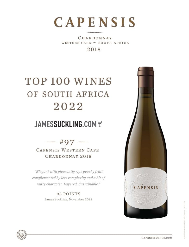 Grand Cru Chablis from Stellenbosch, let's discuss Capensis Capensis Wines - Top 100 Wines of South African 2022