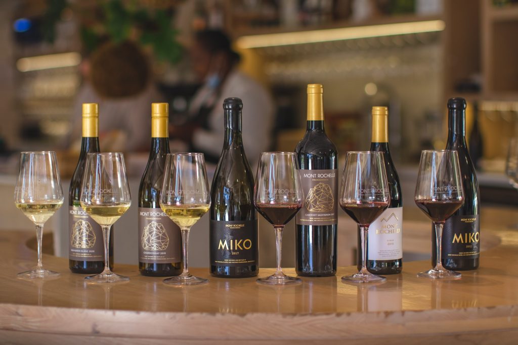 Top Wineries To Visit On Your Trip – Part 5 Mont Rochelle range of wines