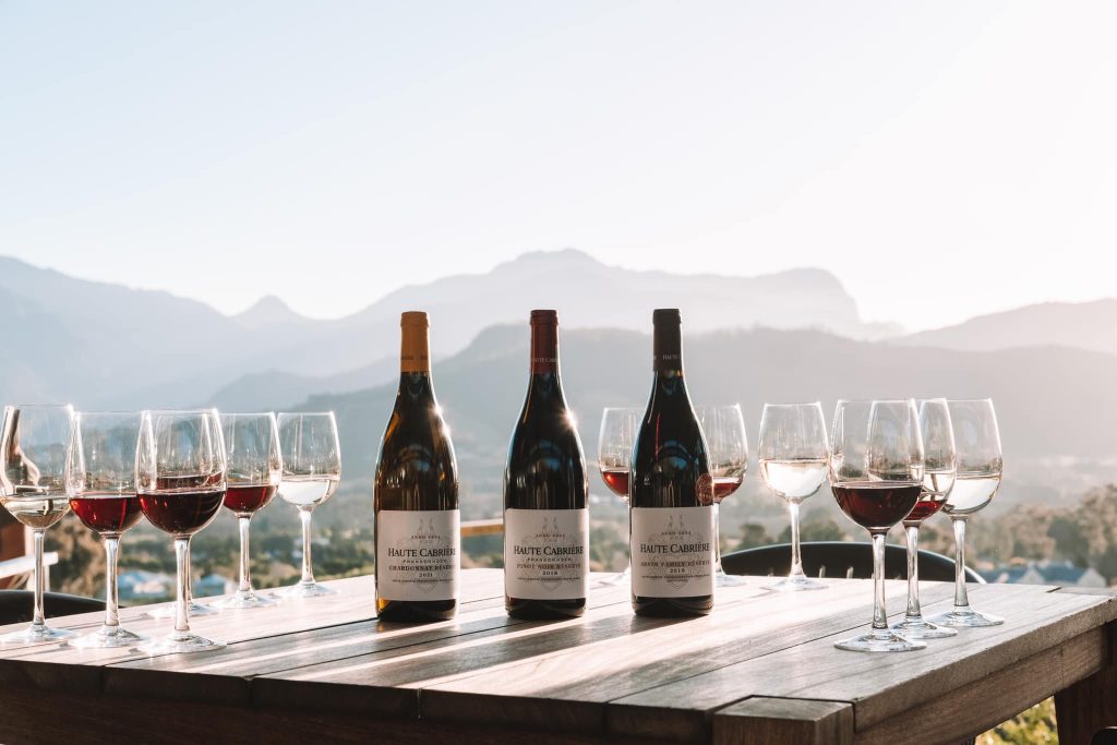 Haute Cabrière, Home of Pierre Jourdan - Where great wines are grown Tasting Room view