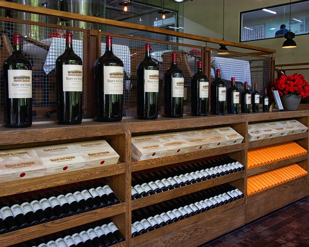 Rust en Vrede Wine Estate – A rich history of more than 300 years in winemaking Tasting Room at Rust en Vrede Estate